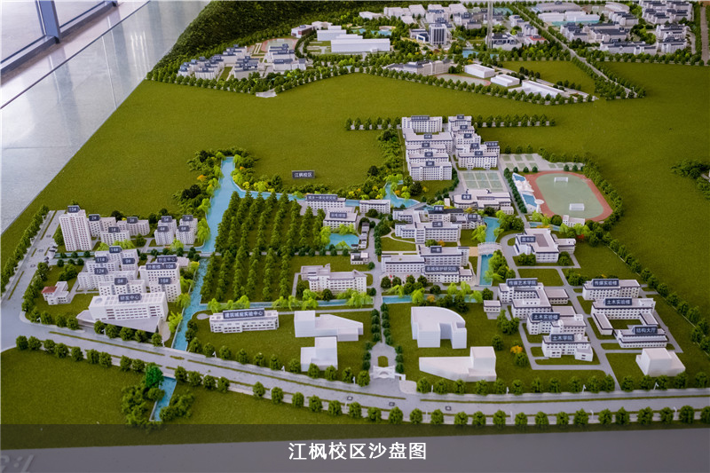 江楓校區沙盤圖